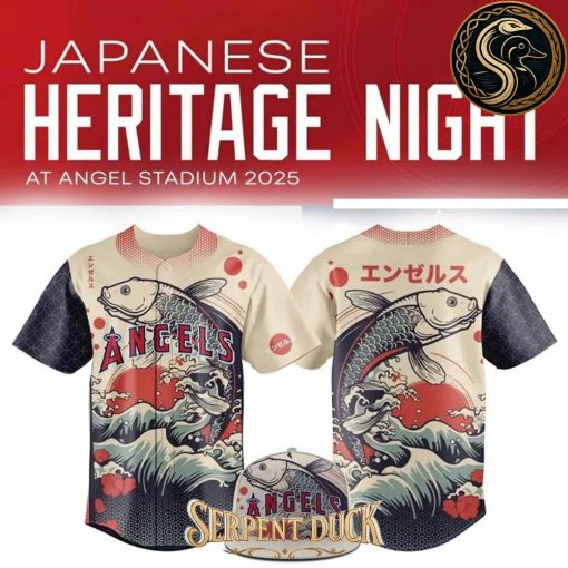 Los Angeles Angels 2025 Japanese Heritage Jersey