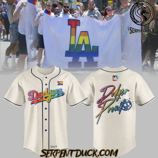 Los Angeles Dodgers Pride Night Baseball Jersey