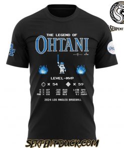 Los Angeles Dodgers The Legend of Ohtani Level MVP Tee