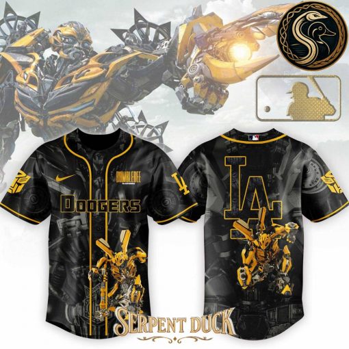Los Angeles Dodgers x Bumblebee Baseball Jersey
