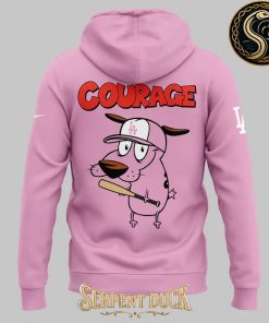 Los Angeles Dodgers x Courage Dog 2025 Hoodie