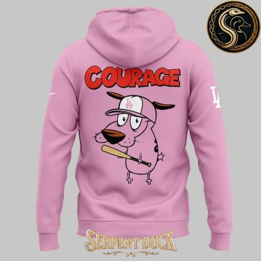 Los Angeles Dodgers x Courage Dog 2025 Hoodie