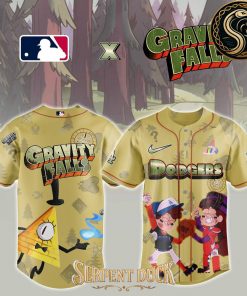 Los Angeles Dodgers x Gravity Falls Baseball Jersey
