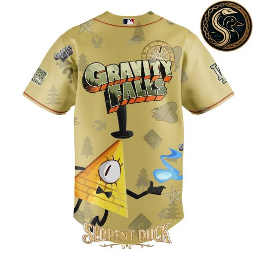 Los Angeles Dodgers x Gravity Falls Baseball Jersey