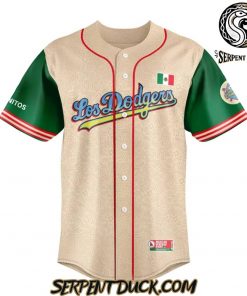 Los Angeles Dodgers x Lucha Dodgers Mexican Heritage Night Baseball Jersey