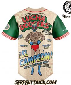 Los Angeles Dodgers x Lucha Dodgers Mexican Heritage Night Baseball Jersey