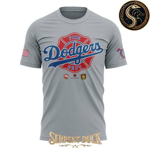 Los Angeles Dodgers x Snoopy Just A Firefighter Tee