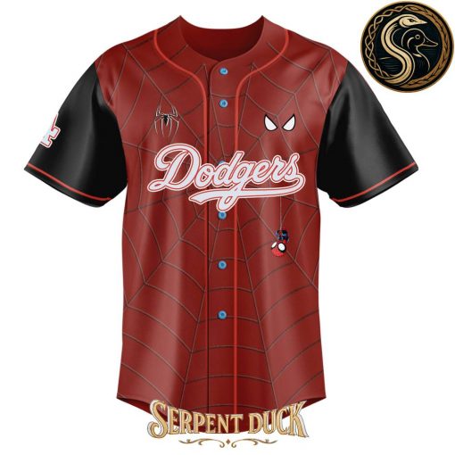 Los Angeles Dodgers x Spider Man Baseball Jersey