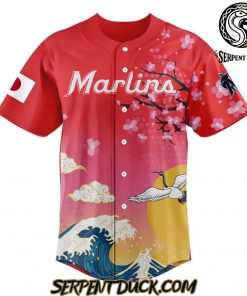 Miami Marlins Japanese Heritage Celebration Baseball Jersey