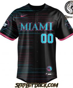 Miami Marlins RetroWave City Connect 2025 Jersey