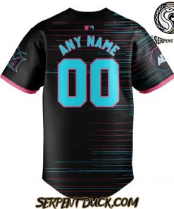 Miami Marlins RetroWave City Connect 2025 Jersey