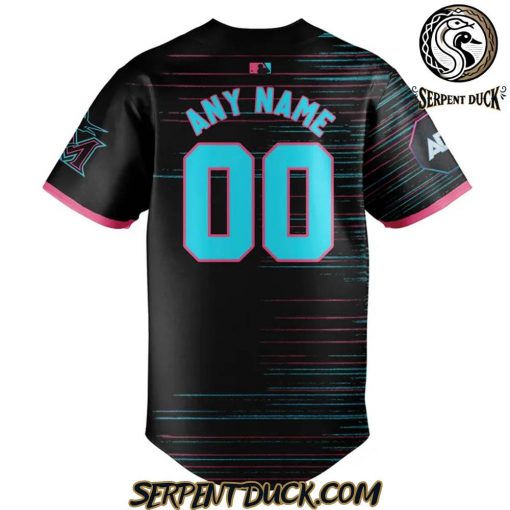Miami Marlins RetroWave City Connect 2025 Jersey
