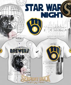 Milwaukee Brewers x Death Star Baseball Jersey