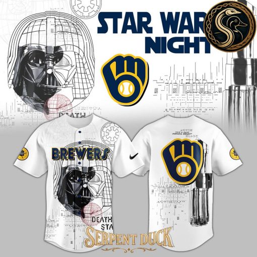 Milwaukee Brewers x Death Star Baseball Jersey