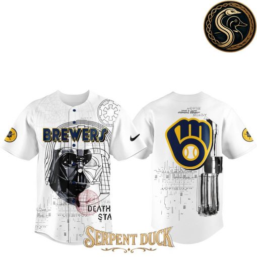 Milwaukee Brewers x Death Star Baseball Jersey