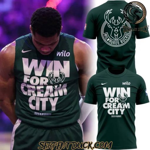 Milwaukee Bucks Win For Cream City Tee