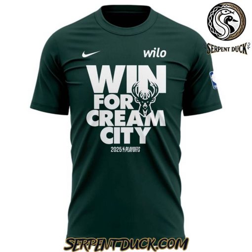Milwaukee Bucks Win For Cream City Tee