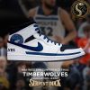Minnesota Timberwolves NBA Western Conference Final City Jersey Air Jordan 1 Sneaker