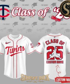 Minnesota Twins ”Class Of 2025″ Baseball Jersey