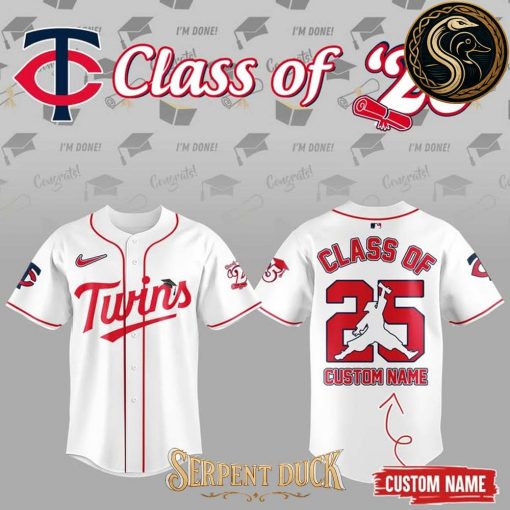 Minnesota Twins ”Class Of 2025″ Baseball Jersey