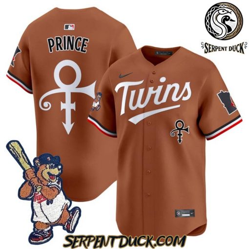 Minnesota Twins T.C. Bear X Prince Baseball Jersey