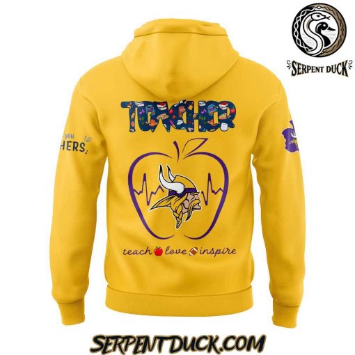 Minnesota Vikings Teacher Appreciation 2025 Hoodie