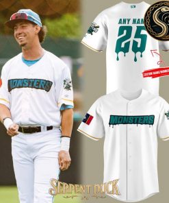 Mississippi Mud Monsters Limited Edition 2025 White Baseball Jersey