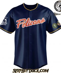 Myrtle Beach Pelicans 2025 Military Appreciation Night Baseball Jersey