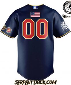 Myrtle Beach Pelicans 2025 Military Appreciation Night Baseball Jersey