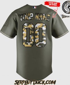 New New York Mets Sean Manaea Camo Custom Baseball Jersey