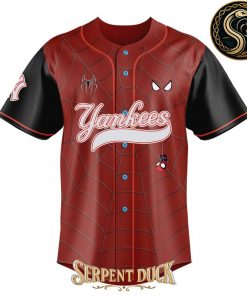 New York Yankees 2025 Spider Man Baseball Jersey