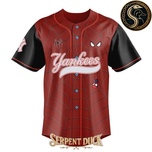 New York Yankees 2025 Spider Man Baseball Jersey