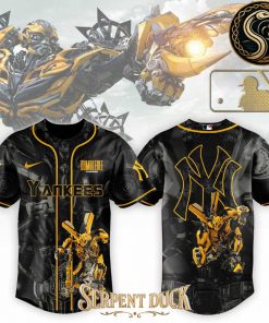 New York Yankees Bumblebee Baseball Jersey
