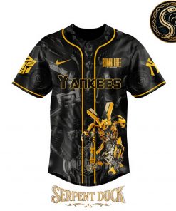 New York Yankees Bumblebee Baseball Jersey