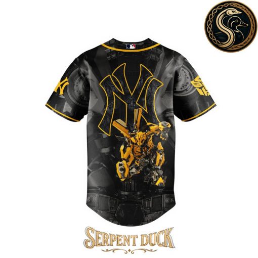 New York Yankees Bumblebee Baseball Jersey
