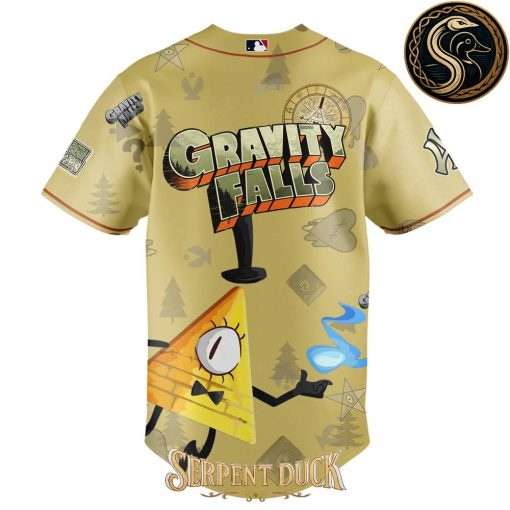 New York Yankees Gravity Falls Baseball Jersey