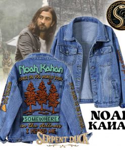 Noah Kahan Back On Your World Tour Denim Jacket
