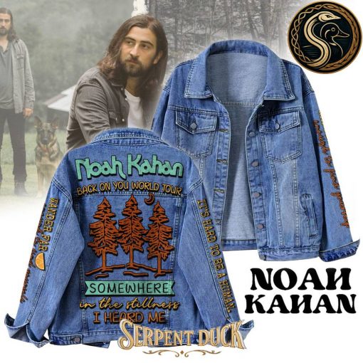 Noah Kahan Back On Your World Tour Denim Jacket
