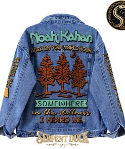 Noah Kahan Back On Your World Tour Denim Jacket
