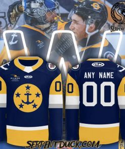 Norfolk Admirals 2025 ECHL Kelly Cup Playoffs Hockey Jersey