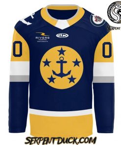 Norfolk Admirals 2025 ECHL Kelly Cup Playoffs Hockey Jersey