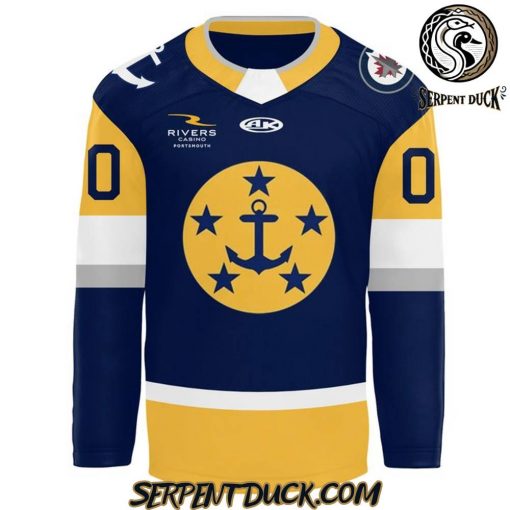 Norfolk Admirals 2025 ECHL Kelly Cup Playoffs Hockey Jersey