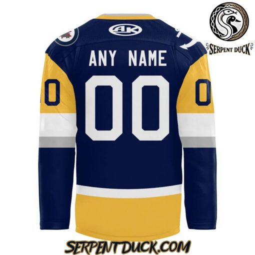 Norfolk Admirals 2025 ECHL Kelly Cup Playoffs Hockey Jersey