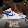 Oklahoma City Thunder NBA Western Conference Final Statement Jersey Air Jordan 1 Sneaker