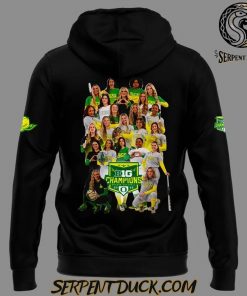 Oregon Ducks Softball Big Ten Softball Regular Season Champions Hoodie