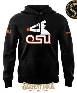 Oregon State Beavers Special OSU Baseball Old Logo Hoodie