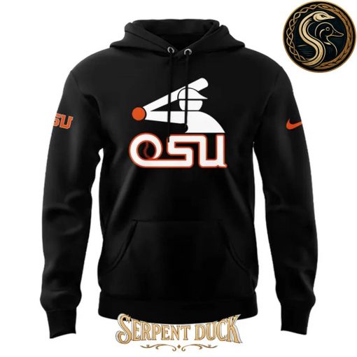 Oregon State Beavers Special OSU Baseball Old Logo Hoodie