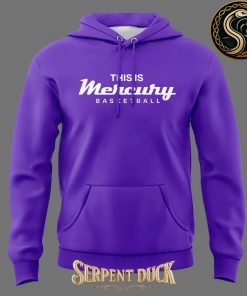 Phoenix Mercury Special Edition 2025 ‘This Is Mercury Baseball’ Hoodie