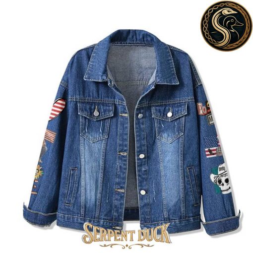 Post Malone Sunflower Denim Jacket