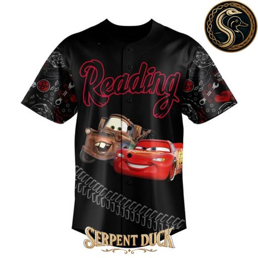 Reading Fightin Phils “Cars” The Movie Special Baseball Jersey